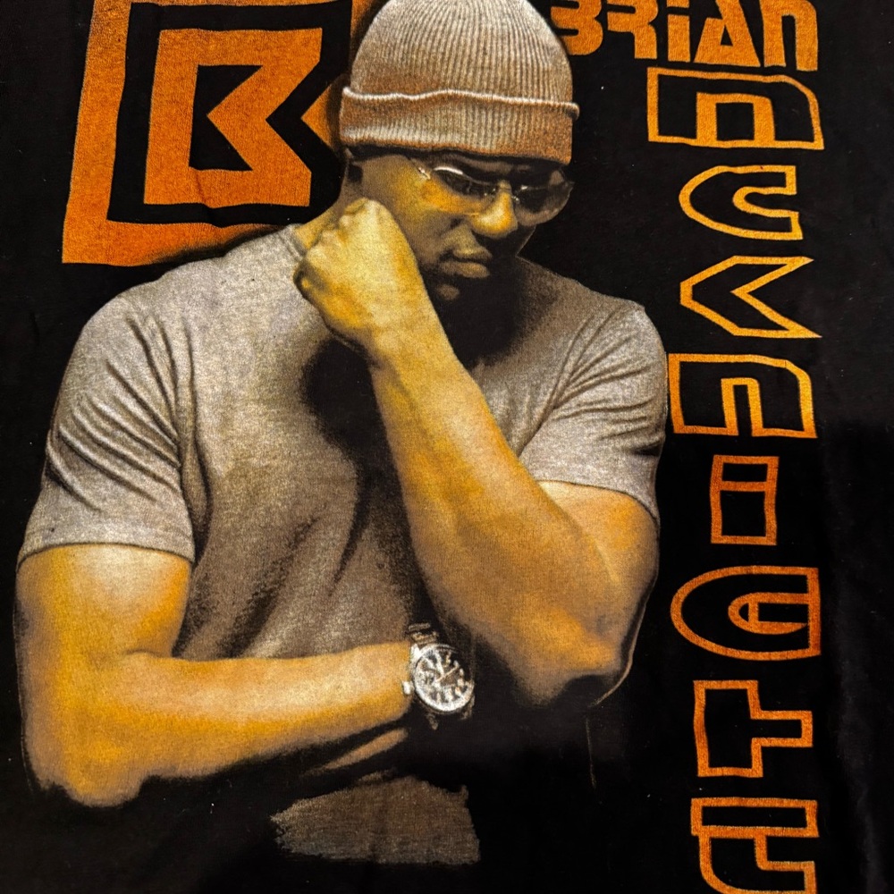 BRIAN MCKNIGHT TOUR T SHIRT MYA 2003 RARE SZ Xl CONCERT LA OAKLAND Y2K MUSIC - Picture 2 of 6